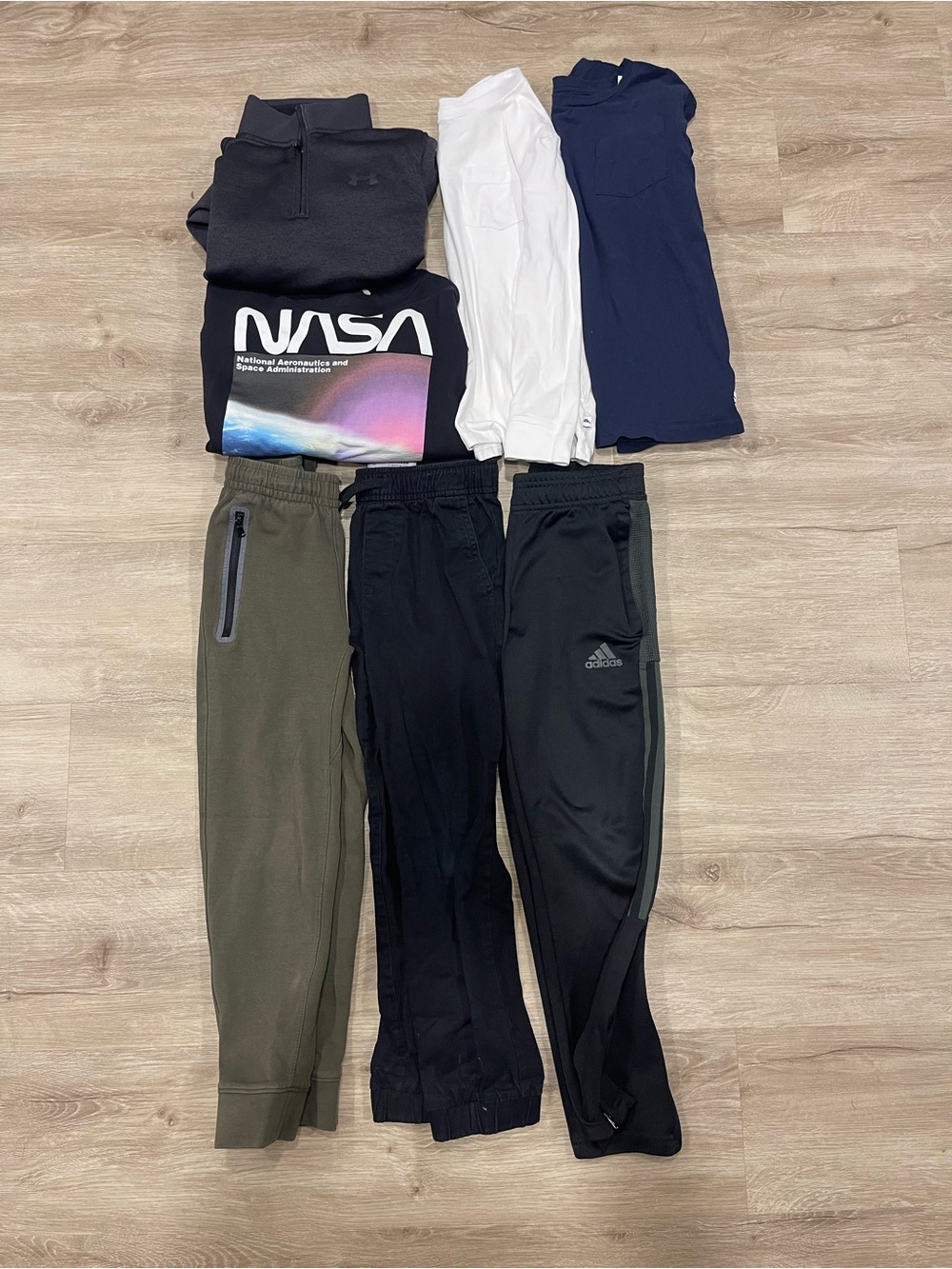 Boys size 8 9 10 Clothing bundle Under Armour Adidas Old Navy H&M LOT